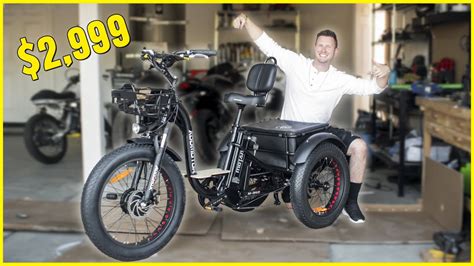 I BOUGHT an ELECTRIC 3-WHEEL BIKE for $2,999...Here's What it's Like - YouTube