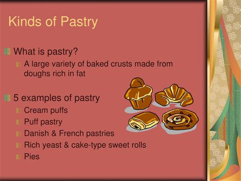 PPT - Pastries PowerPoint Presentation, free download - ID:1273409