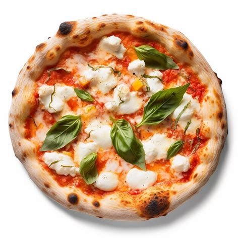 Premium AI Image | A pizza with mozzarella and mozzarella cheese on it