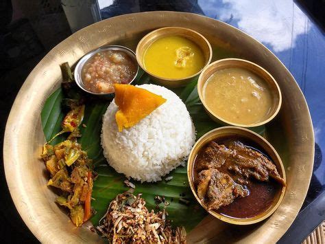 A taste of #Manipur in #Meghalaya . #northeastindia #manipuri #thali # ...