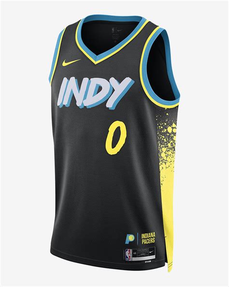 Tyrese Haliburton Indiana Pacers City Edition 2023/24 Men's Nike Dri-FIT NBA Swingman Jersey ...