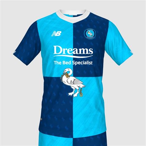 Wycombe Wanderers HOME kit - FIFA 23 Kit Creator Showcase