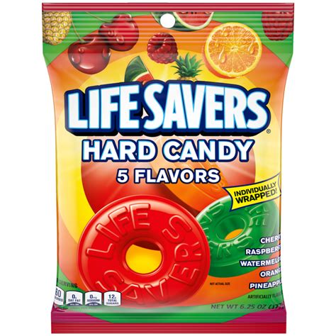 LIFE SAVERS 5 Flavors Hard Candy Bag, 6.25 oz | Life Savers