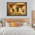 Flags Of The World Map Wall Art | Digital Art