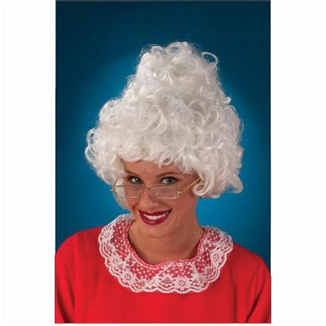 Fun World Mrs Santa Costume Wig, Standard : Target