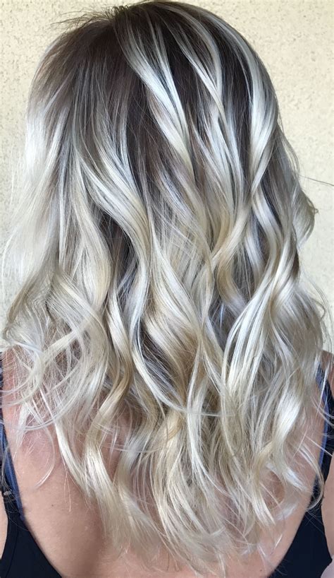 50+ Platinum Balayage Pics | Colored Hair