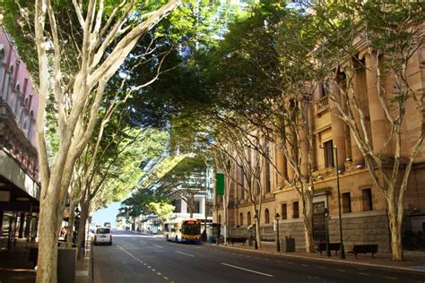 Adelaide Street Brisbane stock photo. Image of icon, tourist - 25686772