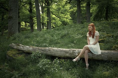 Wallpaper : forest, women outdoors, model, nature, sitting, jungle ...