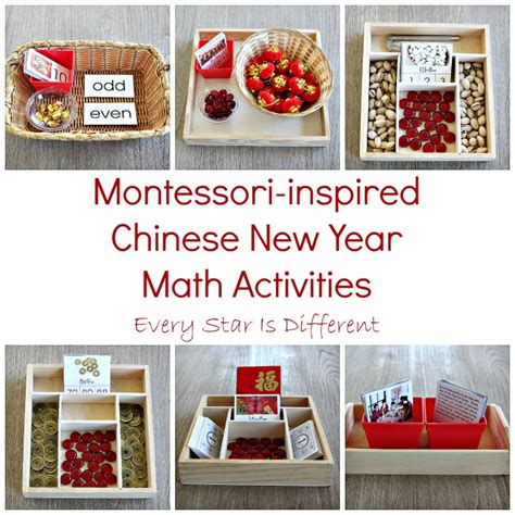 Montessori-inspired Chinese New Year Math Activities - Every Star Is Different