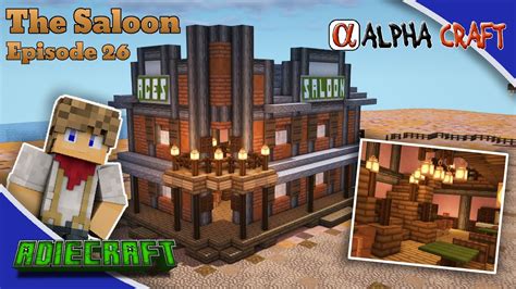 Old Western Saloon Minecraft