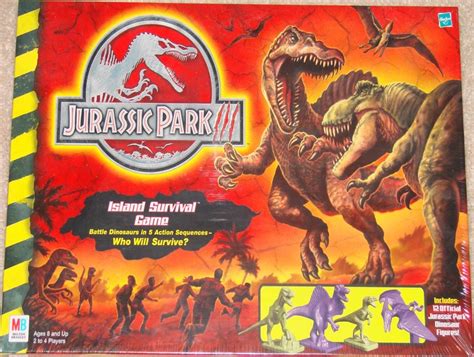 Jurassic Park III: Island Survival Game | Board Game | BoardGameGeek