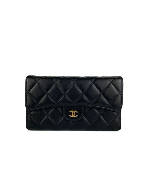 Chanel Black Classic Flap Wallet – Votre Luxe