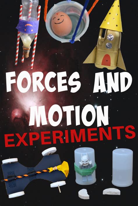 Forces and Motion Experiment Ideas - What is a Force?