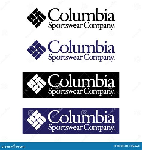 ASTANA, KAZAKHSTAN -25 October 2020 : Columbia Icon. Columbia Logo. Vector Columbia Symbol ...