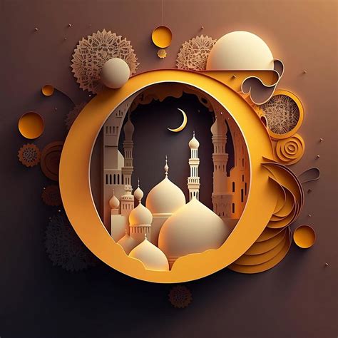 Islamic Background for Ramadan and Eid Celebration created with ...