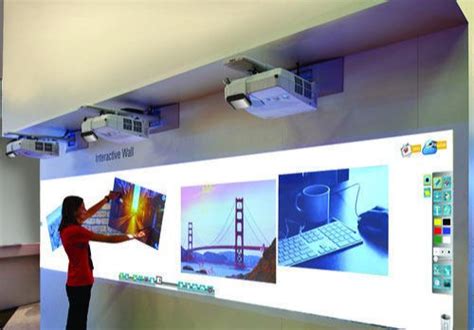 Interactive Edge Blended Projection Wall at best price in Noida