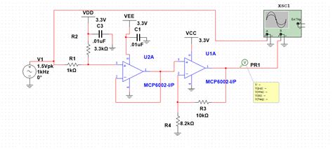 operational amplifier - Single supply op-amp circuit not working like ...