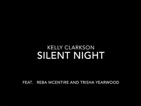 Kelly Clarkson - Silent Night (LYRICS) - YouTube