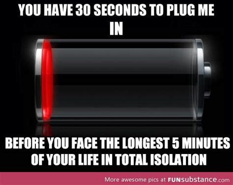 What low battery on an iPhone really means - FunSubstance | Funny ...