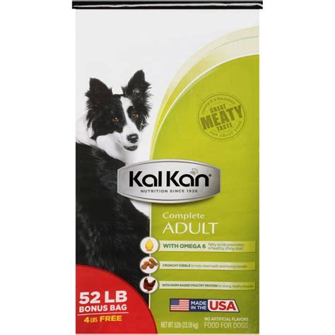 Kal Kan® Complete Adult Dog Food 52 lb. Bag - Walmart.com - Walmart.com