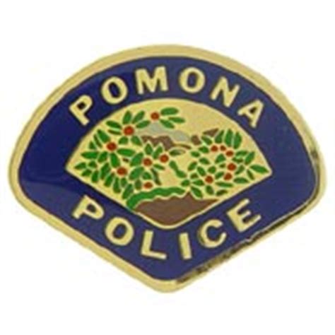 Pomona, CA Police Patch Pin | North Bay Listings