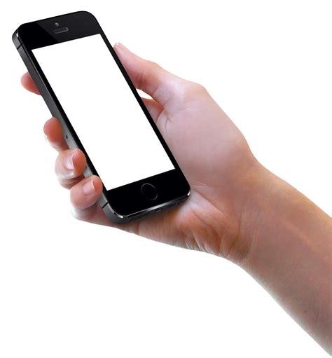 Hand Holding Black iPhone PNG Image - PurePNG | Free transparent CC0 PNG Image Library