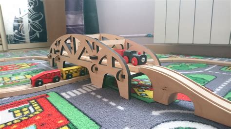 Railway Bridge BRIO Bridge Wooden Train Set Wooden Train - Etsy