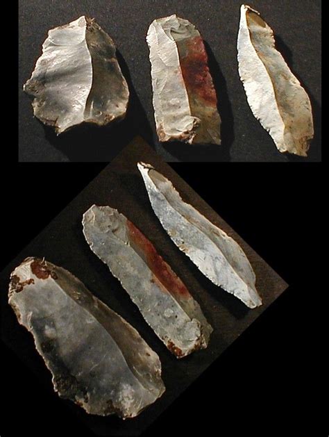 Paleolithic, Mousterian, and Neolithic stone age tools - Knives and Blades - Stone Age Tools for ...