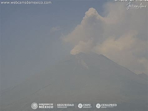 Webcam Popocatépetl: Volcano View