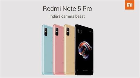 Xiaomi Redmi Note 5 and Redmi Note 5 Pro specs surface online ahead of ...