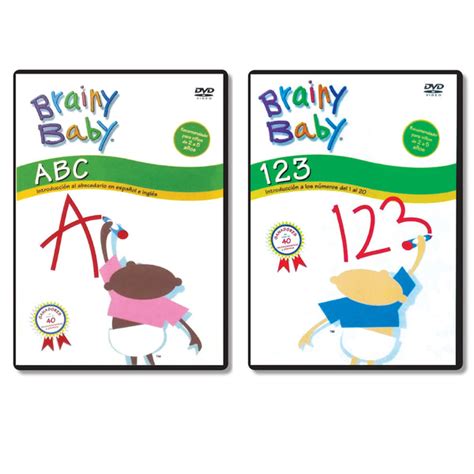 BrainyBaby Spanish ABC & 123 DVD | Brainy Baby DVD – The Brainy Store