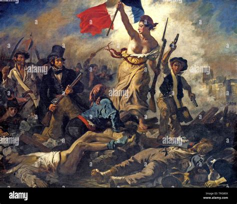 Liberty leading the people, delacroix hi-res stock photography and images - Alamy