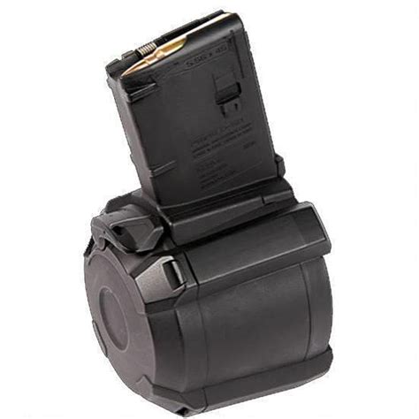 Magpul PMAG D-60 AR-15 Drum Magazine, 5.56/.223, 60 Rounds, Black – Texas Shooter's Supply