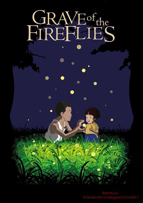 Grave of the Fireflies Poster by emiruuu on DeviantArt