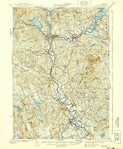 Amazon.com : YellowMaps Penacook NH topo map, 1:62500 Scale, 15 X 15 ...