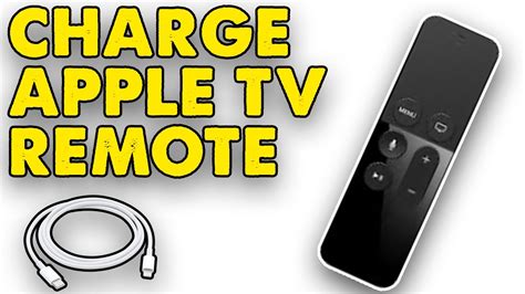 How To Charge Apple Tv Remote Battery