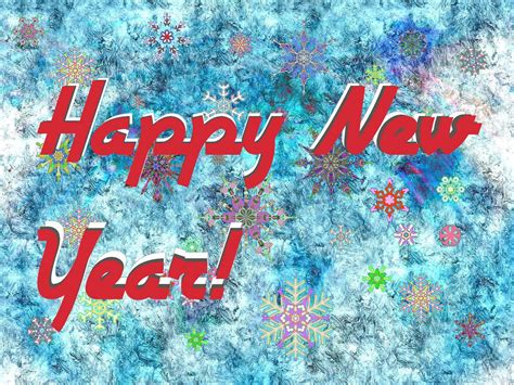 Postcard Happy New Year! Free Stock Photo - Public Domain Pictures