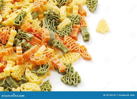 Christmas pasta stock image. Image of tomato, season - 35724147