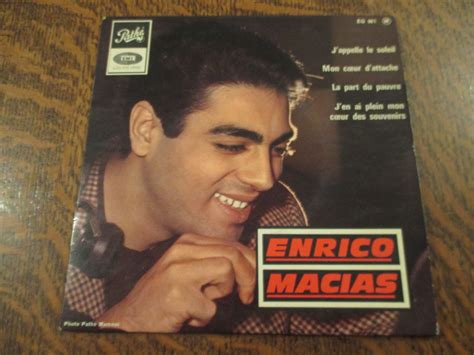 45 tours enrico macias mon coeur d'attache | eBay