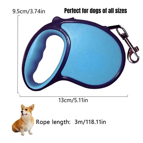 Retractable Dog Leash Anti-Slip Handle