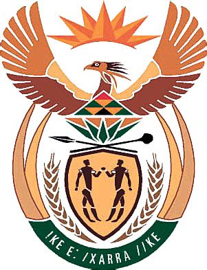 Arms (crest) of National Arms of South Africa - Wapen van National Arms of South Africa