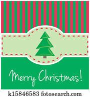 Red poinsettia vertical Christmas Clip Art | k4985406 | Fotosearch