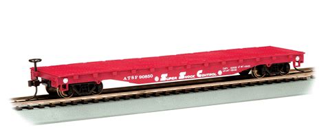 Santa Fe - 52' Flat Car (HO Scale) [17302] - $33.00 : Bachmann Trains Online Store