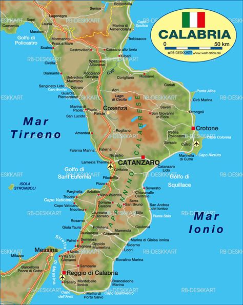 Cosenza Calabria Italy Map | Calabria itália, Viagem italia, Viagens