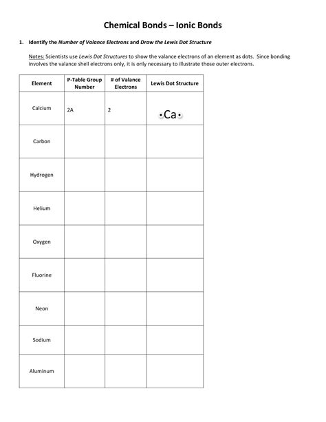 Lewis Structure Practice Worksheet Lewis Dot Structure Worksheet Questions | Practices ...