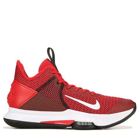 Nike Synthetic Lebron Witness Iv Basketball Shoes in Red for Men - Lyst