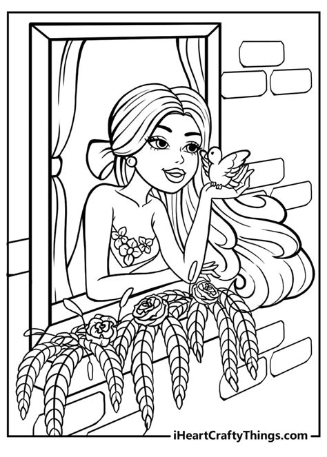 Barbie Coloring Pages Printables