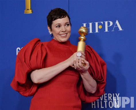 Olivia Coleman wins an award at the 77th Golden Globe Awards in Beverly Hills - UPI.com