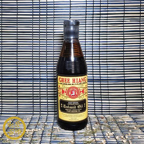 Ghee Hiang Black Sesame Oil 300ml – The Seafood Market Place by Song Fish