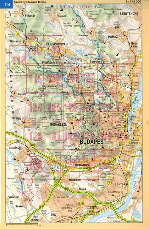 Buda-hills guide and atlas (map) – map.hu/en